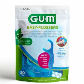 GUM Easy Flossers Cool Mint