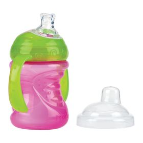 Nûby Gobelet Anti-Goutte Swirl Rose 6 Mois+