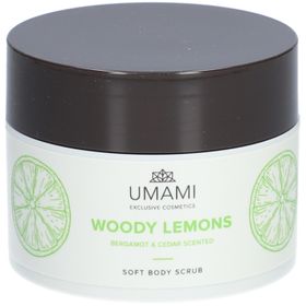 Umami Woody Lemons Soft Body Scrub Bergamote & Cèdre