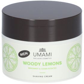 Umami Men Woody Lemons Shaving Cream Bergamote & Cèdre