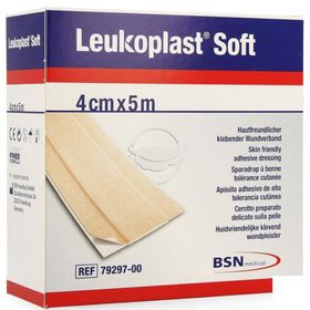 Leukoplast® Soft White Pleister 4 cm x 5 m