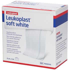 Leukoplast® Soft White Pleister 6 cm x 5 m