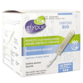 Unyque Tampon avec Applicateur Normal Bio