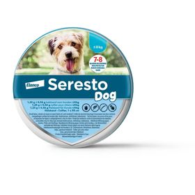 Seresto Halsband 1.25g + 0.56 g Hond tot 8kg