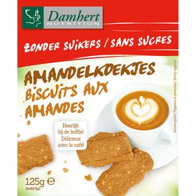 Damhert Biscuits aux Amandes Sans Sucre