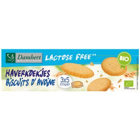 Damhert Lactose Free Haverkoekjes Bio
