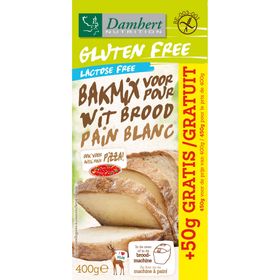Damhert Gluten Free Bakmix Wit Lactose Free