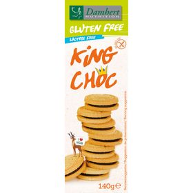 Damhert Gluten Free King Choc Biscuits Lactose Free