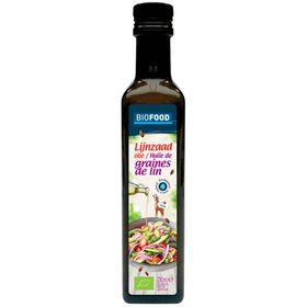 Biofood Lijnzaadolie Koudgeperst Bio