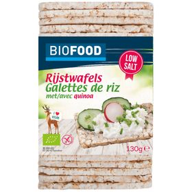 Biofood Biologische Rijstwafels met Quinoa