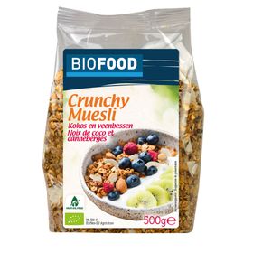 Biofood Muesli Noix de Coco - Cannebergers