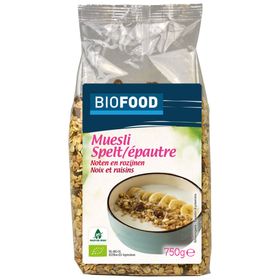 Biofood Muesli Epautre Noix - Raisins