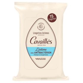 Rogé Cavaillès Lingettes intimes antibactériennes au thym antibactérien