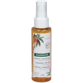 Klorane Nutrition Cheveux Secs Huile à la Mangue Nouvelle Formule