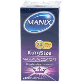 Manix KingSizeMax Maximum Comfort Préservatifs