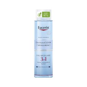 Eucerin DermatoCLEAN [Hyaluron] Eau Micellaire 3 en 1 Tous Types de Peau