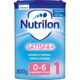 Nutrilon Satisfa+ 1 Ingedikte Zuigelingenmelk Baby 0-6 maanden Flesvoeding 800g