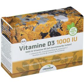 Cressana Vitamine D3 + K2 1000iu