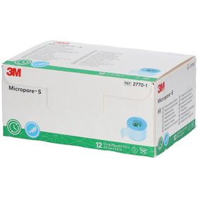 3M Micropore Silicone Sparadrap 2,5x500cm