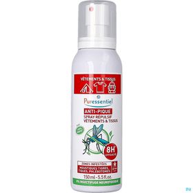 Puressentiel Spray Répulsif Anti-Insectes pour Vêtements et Tissus