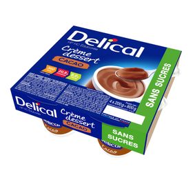 Delical Crème Dessert HP-HC Chocolade Suikervrij