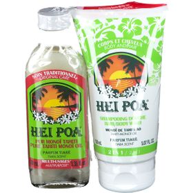 Hei Poa Pur Monoï Tahiti Tiaré + Shampooing Douche Monoï de Tahiti AO Tiaré GRATUIT