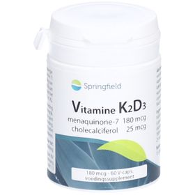 Springfield Vitamine K2D3 Menaquinon-7 + Cholécalciférol