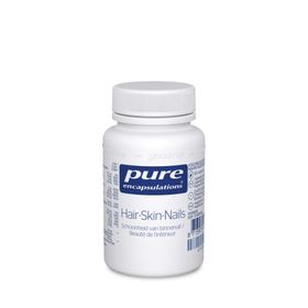 Pure Encapsulations Hair-Skin-Nails | Complexe de nutriments pour une peau radieuse, des cheveux éclatants et de beaux ongles