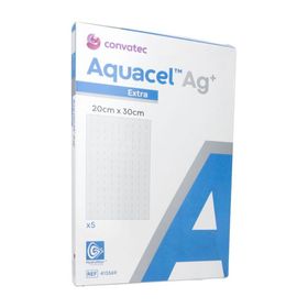 Aquacel AG+ Extra Hydrofiber Pansement 20x30cm