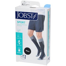 Jobst Sport Compressiekousen 15-20 AD Zwart Large 7528972