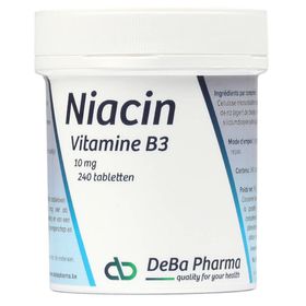 DeBa Pharma Niacin 10mg