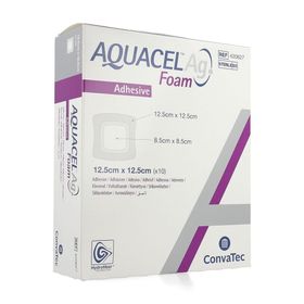 Aquacel AG Foam Pansement en Mousse 12.5cmx12.5cm