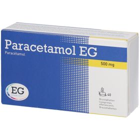 Paracetamol EG 500 mg | Pijn & Koorts