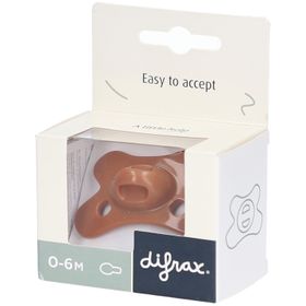 Difrax Sucette Natural 0-6 mois - Pure