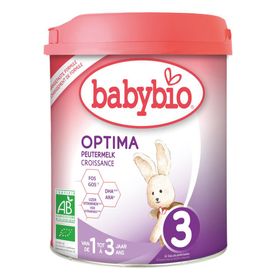 Babybio Optima 3 – Biologische Peutermelk met Bifidus en Galacto-Oligosachariden – van 1 tot 3 Jaar