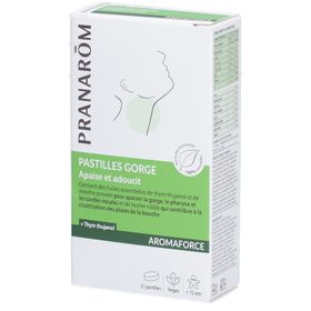 Pranarôm Aromaforce Keel Verzachtende Pastilles