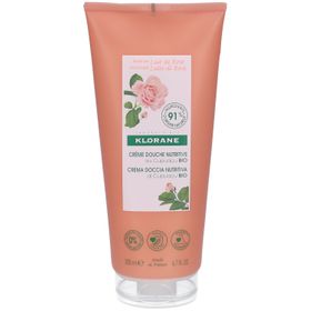 Klorane Lait de Rose Crème Douche Nutritif au Cupuaçu Bio Nouvelle Formule