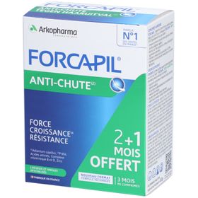 Forcapil Anti-Chute 2+1 Mois GRATUIT