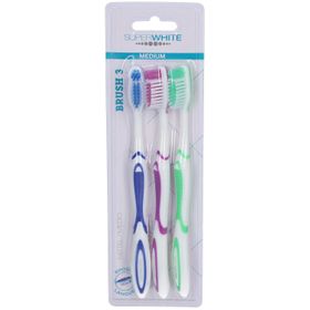 Superwhite Family brosse à dents medium