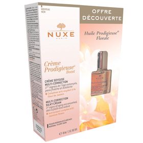 Nuxe Coffret Cadeau Crème Prodigieuse Boost Peaux Normales à Sèches