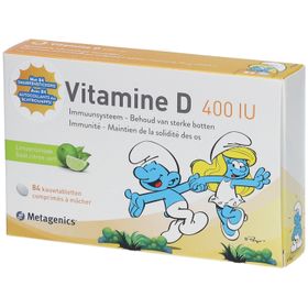 Vitamine D 400IU Smurfs
