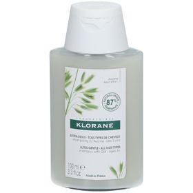 Klorane Extra-Doux Shampooing à l'Avoine Tous Types de Cheveux Nouvelle Formule