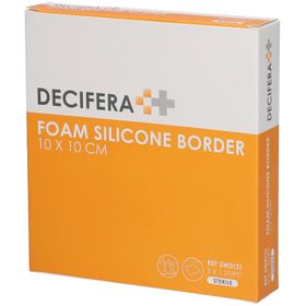Decifera Foam Silicone Border 10 x 10 cm SW0131