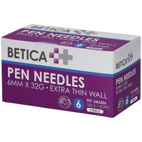 Betica Pen Needles 6mm 32g DB3206