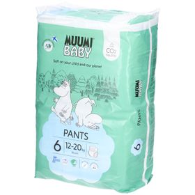 Muumi Baby Ecologische Luierbroekjes Maat 6 (12-20 kg)