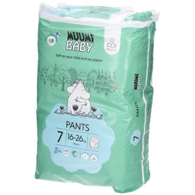 Muumi Baby Ecologische Luierbroekjes Maat 7 (16-26 kg)