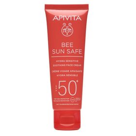 Apivita Bee Sun Safe Gel-Crème Visage Hydra Fraîcheur SPF50