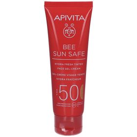 Apivita Bee Sun Safe Crème Visage Teintée Défense Anti-Tâche & Anti-Âge SPF50