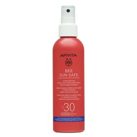 Apivita Bee Sun Safe Hydra Melting Ultra Light Face & Body Spray Marine Algae & Propolis SPF30