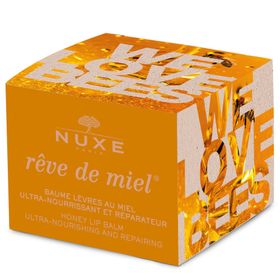 Nuxe Rêve de Miel Baume Lèvres au Miel Nourrissant et Réparateur Limited Edition We Love Bees